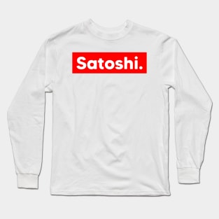 Satoshi Long Sleeve T-Shirt